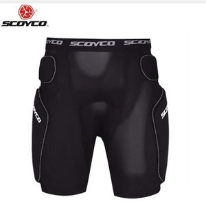 SCOYCO P-01 Calças de armadura para motocicleta Motobike Bicicleta Respirável Calças de corrida para motocross Shorts Protector237I
