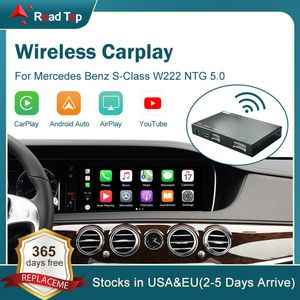 Wireless CarPlay dla Mercedes Benz S-Klasa W222 2014-2018 z Android Auto Mirror Link Airplay Play Plays 198F