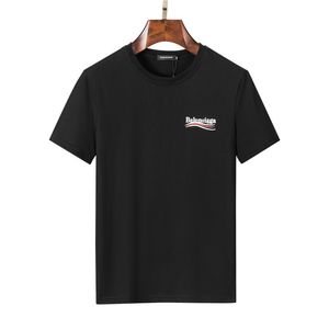 بوتيك صيف الأزياء العصرية مزدوجة الغزل القطن الترفيهي مريح الجو الفاخر للرجال t-shirt02