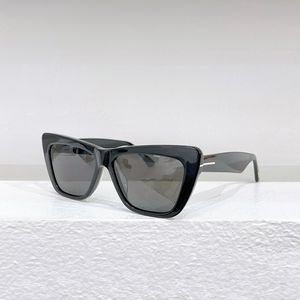 Okulary przeciwsłoneczne Cat Black Grey dym soczewki Kobiety Sunnies Gafas de sol projektant okularów przeciwsłonecznych Occhialia da sole uv400 ochrona okularów