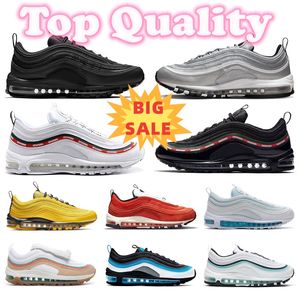 박스 클래식 vaporeis 97 플래트 폼 Sean Wotherspoon Sneakes 97S Triple White Black Sliver Bullic Gold Golf Jesus Celestial Mens 트레이너