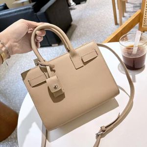 حقيبة أكياس الكتف الأعلاف 26 سم 22 سم العجل من الحبوب مع قفل Hasp Cross Body Bage Bag Urban Elite Essential Pression