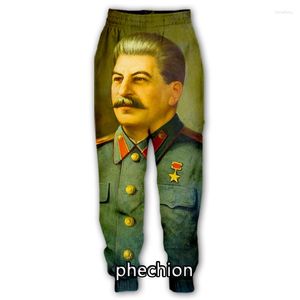 Männer Hosen Phechion Männer/Frauen Joseph Stalin 3D Gedruckt Casual Mode Streetwear Männer Lose Sport Lange Hosen F98