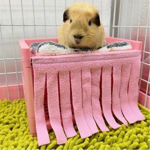 Kedi Taşıyıcıları Nefes Alabilir Hamster Cage Perde Konforlu Yumuşak Gizli Ev Yıkanabilir Gine Domuz Kapı Sıçanı