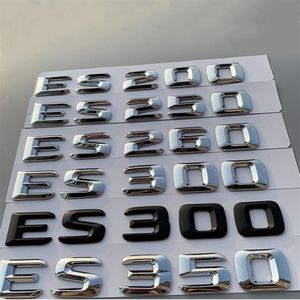 Per Lexus ES200 ES260 ES300 ES350 ES330 IS250 IS300 LS400 Modificato Emblema Posteriore Tronco Logo Targhetta Stickers287u