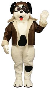 PUPPY AVIATOR halloween Mascot Costumes Cartoon Character Outfit Suit Xmas Outdoor Party Outfit Adult Size Promotional Advertising Clothings