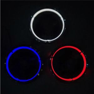 Emblemas de carro 5D LED Logo Light Auto Emblem White Red Blue Bulb Tras Styling Badge Lamp External Lights227m