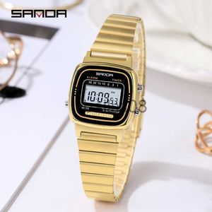 Outros Relógios SANDA Feminino Clássico Relógio de Quartzo Moda Feminino Elegante Relógios de Presente de Luxo Relógios de Pulso Casual Senhoras À Prova D' Água J230728