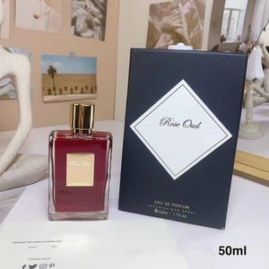 Klasyczny najnowszy projektant Killian Rose oud Eau de Parfum 50 ml Perfume Spray Kolonia Parfum Zapach dla mężczyzn Kobiety Szybka dostawa