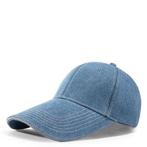 Ball Caps Cokk Baseball Cap Women Мужчины ковбоя вымыли хлопковое пружинное лето повседневное каскат. Ночная джинсовая джинсовая джинсовая ткань голубой Gorro 230729