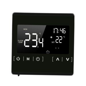 Inne domowe ogród inteligentny termostat dla programowalnego elektrycznego systemu ogrzewania podłogi termoregulator AC 85250V Kontroler temperatury 230731