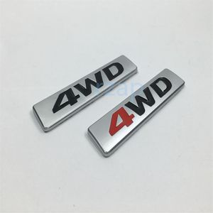 3D Metal 4WD Logo Hyundai Santa Fe Tucson Araba Arka Gövde Amblem Rozeti Sticker 863402W000286S