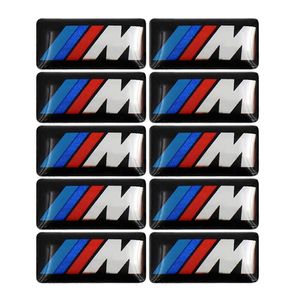 100pcs TEC Sport Wheel Badge 3D Emblem Sticker naklejki Logo dla BMW M Serie