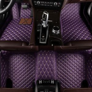 Bilmatta för Toyota Rav4 Land Cruiser Prado Corolla Camry Prius Carpets Leather313V