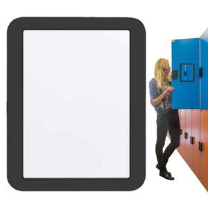 Wall Stickers 5x7in Locker Mirror Magnetic Rectangular Portable For Girls Lockers Decorations School Or Gym 230731