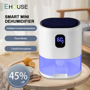 Other Home Garden Smart Dehumidifier 42W Household Moisture Absorber Portable Wardrobe Mute Air Dryer Appliance With Sleep Mode 230731