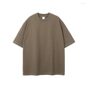 Men's T Shirts T-shirt Fashion Solid Color Loose Women's Clothing Offers Short Sleeve Tee Top For Women