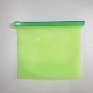 500ml 1000ml 1500ml Reusable Free Freezer Bag Storage Bags BPA For Sandwich Snack Gallon Leakproof Silicone Food Bages