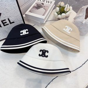 2023 Designer Bucke Hats for Women Wide Rzem Brim Hats plaża zwykła aktywna czapka uliczna Summer Słońce List Ochrony Słońca Jego czapki aaaaa