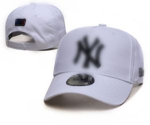 Классический дизайнерский дизайнерский мужская шляпа роскошная буква NY Baseball Cap Men 20 Color Style Round Регулируемая многоцветная крышка N2