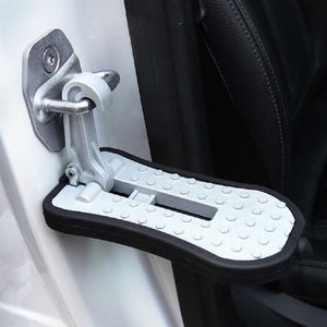 2021 Pedal Auxiliar Universal Dobrável para Teto Carro Veículo Escada Dobrável Pinos Pedais de Fácil Acesso Acessório 3064