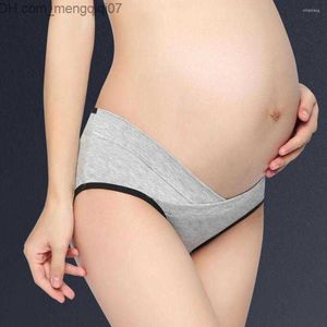 Maternity Intimates Women's Panties Maternity Women's Cotton Underwear Low Waist Panty Support Shorts Big Size U-Shaped Briefs Pregnant Comfortable Brief Z230801