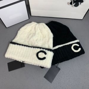 Moda Tasarımcı Beanie Erkek Yün Örme Şapka Kadınlar Sonbahar Örme Kış Kış Kış Klasik Casquette Sıcak Kafatası Kapakları Lüks Açık Şapkalar D237318C