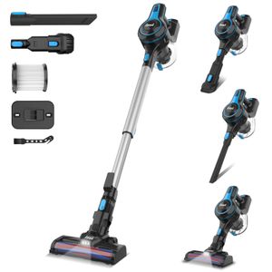 Vacuums INSE Cordless Vacuum Cleaner 6in1 Rechargeable Stick with 2200mAh Battery 15Kpa Lightweight Up to 45 Mins Runtime 230731