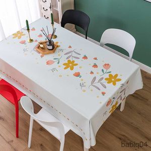 Table Cloth Kitchen Tablecloth Waterproof Table Cover Rectangular Tablecloth Coffee Table Tablecloth Nordic Wind Desk Wedding Decor R230731