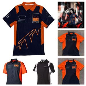 F1 Formula One Racing Polo Suit Summer Team New Team Sleeved Selevived مع نفس Custom3031