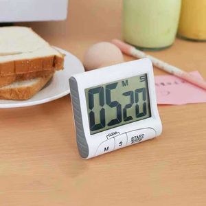 Timery Przenośne cyfrowe zegar odliczania Zegar na duży ekran Alarm dla kuchni kuchennej Timer Kuchnia Stopwatch Electronic Timer