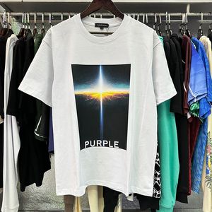 24SS Tシャツメンズ1カジュアルルーズトップコットンファッションTEESストリートウェアブラックホワイト半袖