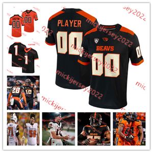 John Dunmore Tristan Gebbia OSU Football Jersey Makiya Tongue Andrew Chatfield Jr. Custom Mens Trey Lowe Mathias Malaki-Donaldson Oregon State Beavers Jerseys