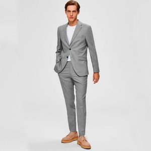 Ternos masculinos blazers ternos de casamento masculino lapela vestido casual jaquetas masculinas único breasted queima homem trajes verão terno de linho masculino elegante completo se 231101