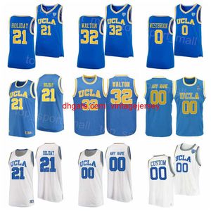 UCLA Bruins Reggie Miller Jersey 31 Bill Walton 32 Russell Westbrook 0 Jrue Holida