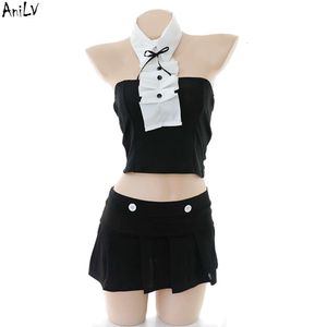 Ani Kawaii Cat Lady Sweet Girl Swimsuit Uniform Dostym Kvinnor Badkläder Pool Party Cosplay Cosplay