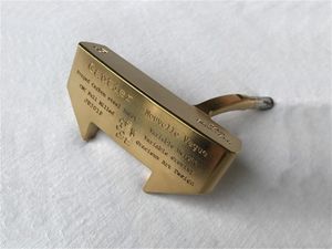 Yepyeni Gautier JB301p Gold Putter Jean Baptiste Golf Kulüpleri 33/34/35 inçlik çelik şaft kafa kapağı