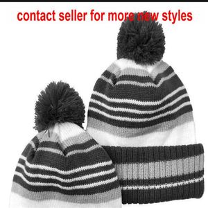 2021 Fotboll Beanie Team Basketball Hockey Baseball Winter Kinted Hats Caps Kint Hat Cap Beanies Mixed Order High Quality Mer 1213m
