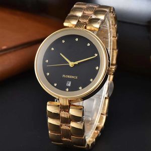 Luxury Quartz Women's Watch - Waterproof Sports Wristwatch with Date Function, Fashionable Stainless Steel Band