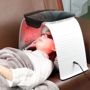 Salon ve Ev Kullanın Sıcak ve Soğuk Vapur Sis Sprey 7 Renk PDT LED Işık Fotodinamik Yüz Maskesi Cilt Bakımı Gençleştirme Foton Terapisi Cilt Nemlendirici Makinesi
