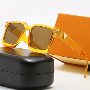 Женские солнцезащитные очки Дизайнерские модные солнцезащитные очки для женщин Роскошные винтажные солнцезащитные очки Летний стиль Велосипедные солнцезащитные очки мужские UV400 Оттенки линз 69B29 с коробкой