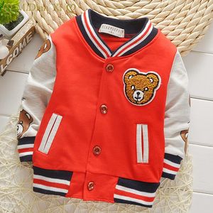Jackor Spring Autumn Baby Outwear Boys Coat Girl Girls Kläder Baseball Spädbarn Ströja Toddler Fashion Brand Jacket 230331
