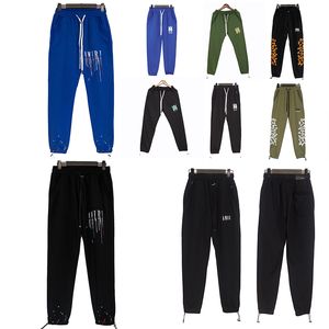 Amirs Designer Mens Pants Amirs Cargo Pants broderiemblem Kvinnor Sweatpants High Street Joggers Size S/M/L/XL