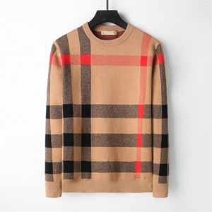 Herrdesigners tröjor Pullover män kvinnor långärmad tröja tröja broderi stickkläder par kläder vinter varma toppar w33