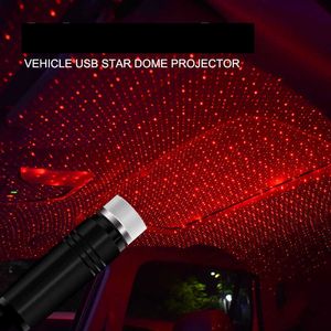 Nachtlichter USB-LED-Dachatmosphäre Sternlicht für Autos und Heimdekoration Projektor Einstellbare Atmosphäre Umgebungsnachtlicht Lampe P230331