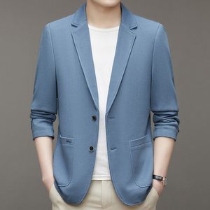 Hot Selling High-End Casual Suits för män på våren och höstsäsongerna, enstaka västra affärstrenddräkter för mäns ytterkläder