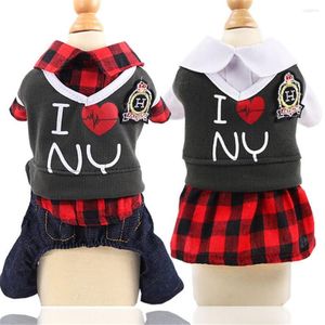 Dog Apparel 2023 Fashion Clothes Spring Chihuahua Coats Jackets Cartoon Hoodie Pet For Small Dogs Cats Pets Clothing