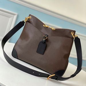 Counter Quality Designer Hobo Bag Luxury Handväskor äkta läder underarmsäck 31 cm hög imitation axelväskor med låda zl108