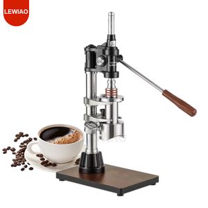 Hochwertige Edelstahl-Großhandels-Express-Kaffeemaschine, manuelle Hebel-Cappuccino-Kommerzielle Kaffeemaschine