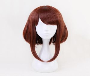 Altri articoli per feste per eventi My Hero Academia OCHACO URARAKA Ochako Parrucca corta marrone Costume cosplay Boku No capelli resistenti al calore Wi2319920